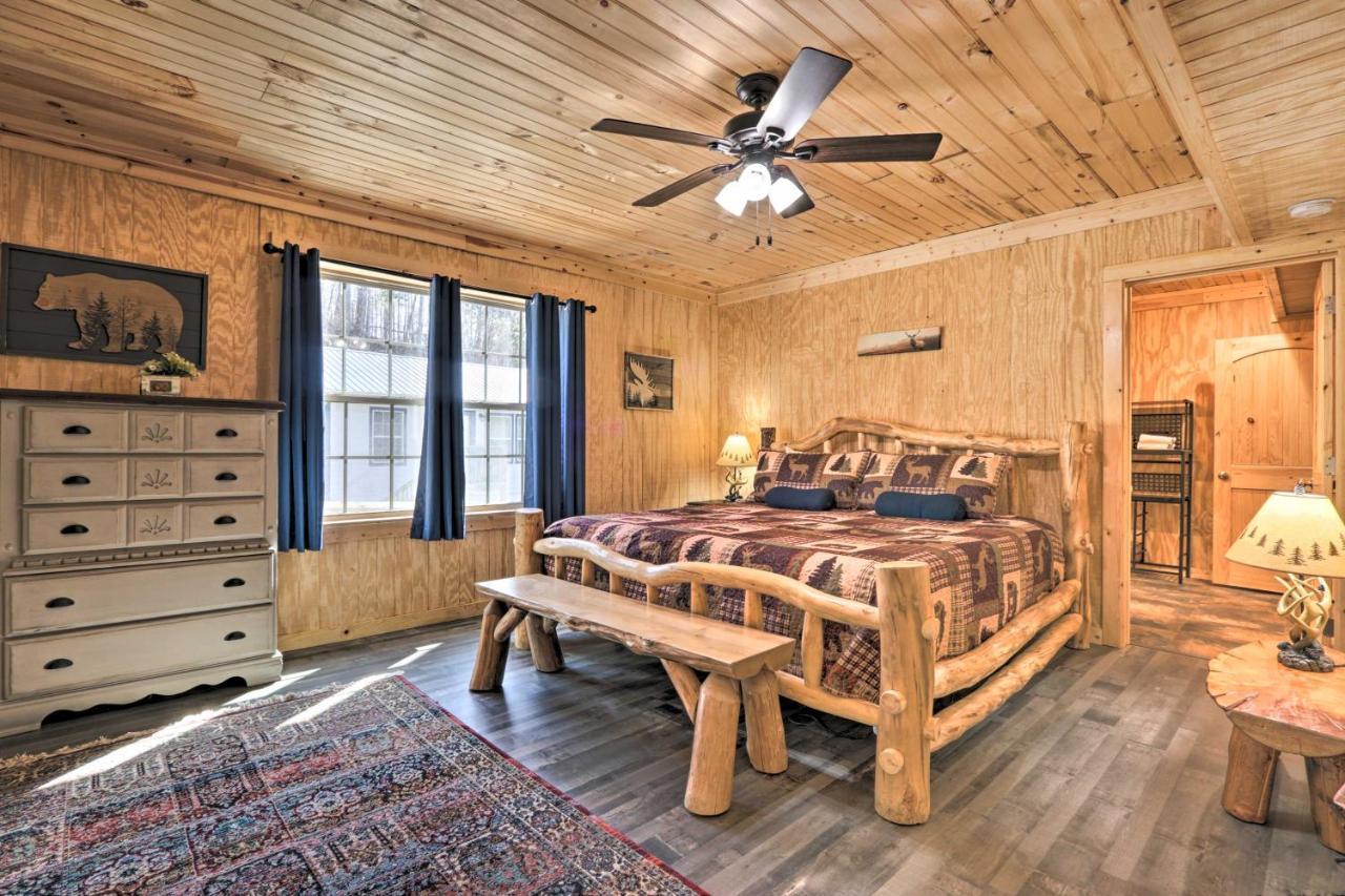Gatlinburg Cabin With Loft And Game Room 1 Mi To Town Exterior foto